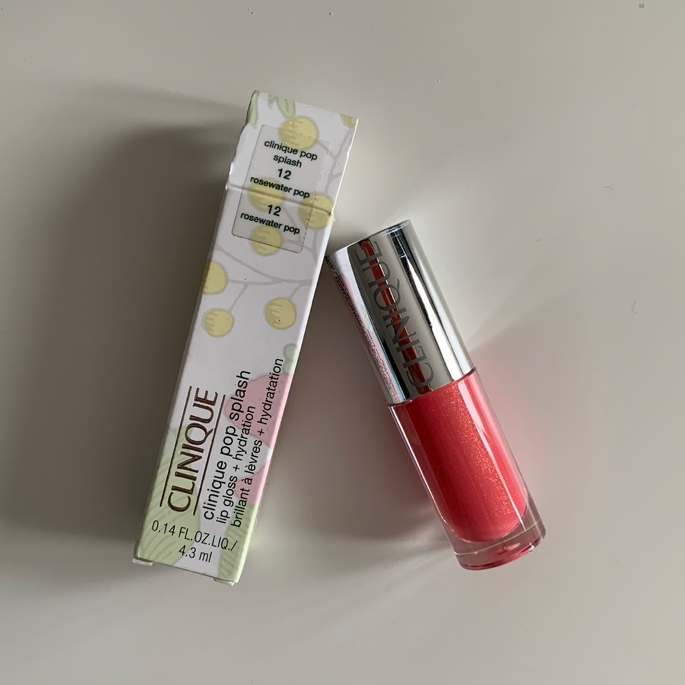 CLINIQUE pink lip gloss NEW